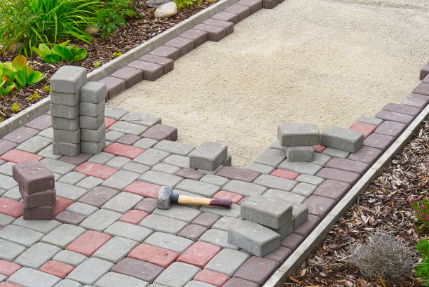 Residential Paver Driveway in Woodcliff Lake, NJ